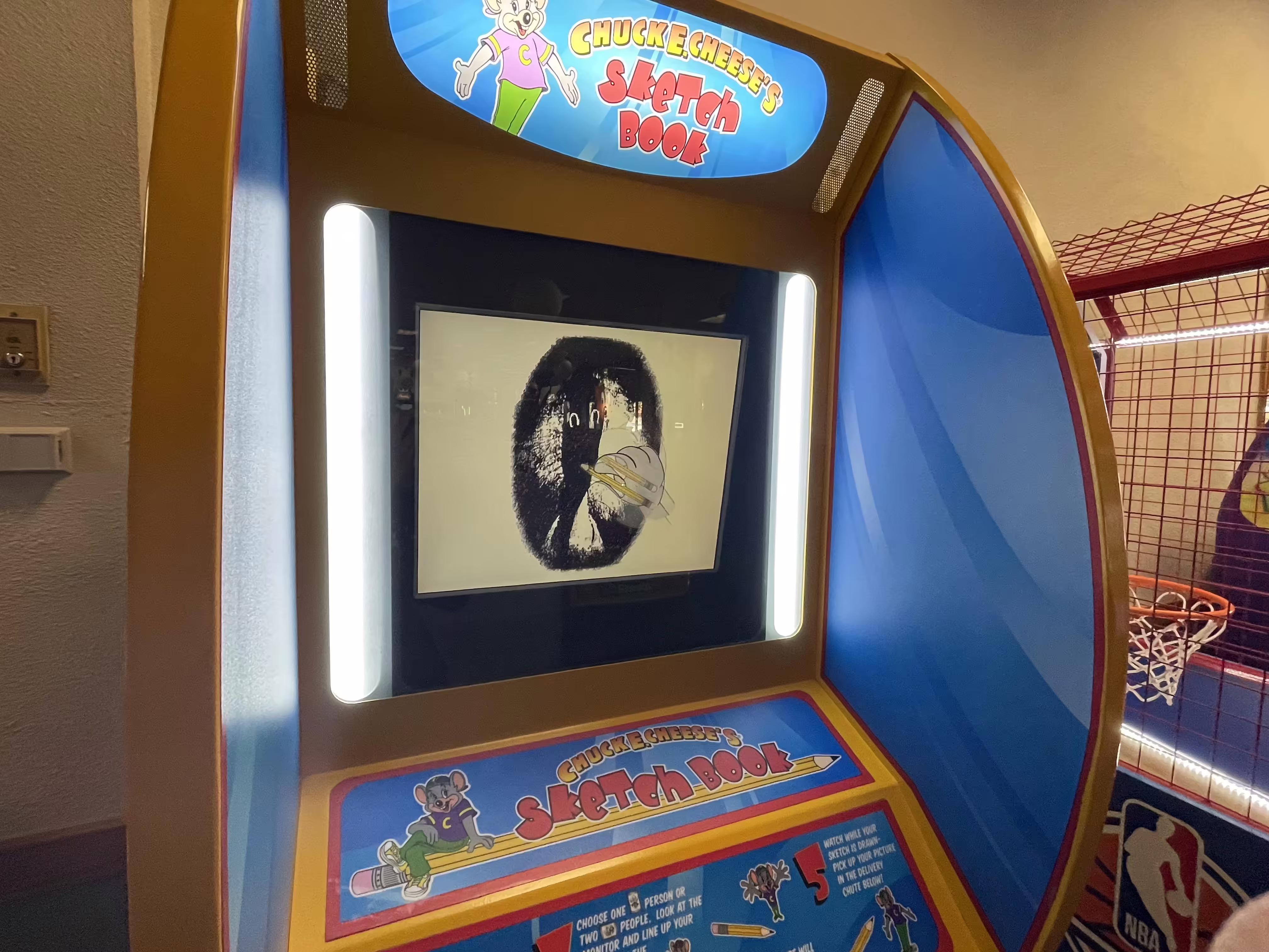 Photo displayed before printing