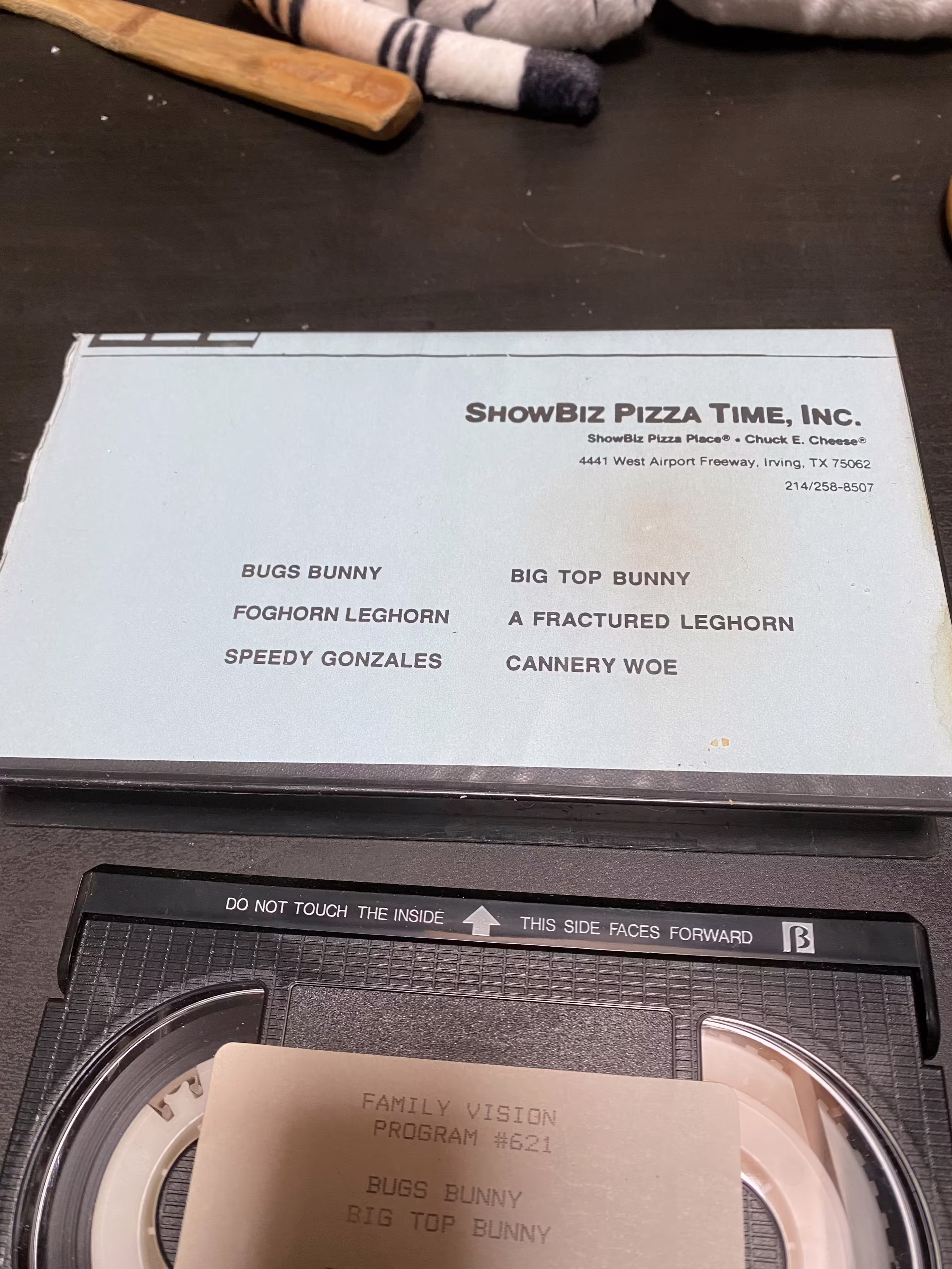 Case Back, Tape Front