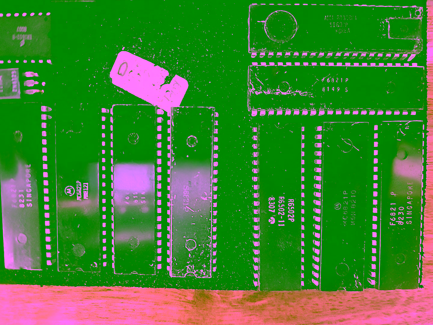 Various EPROMs and ROMs for Chuck E. Cheese arcade games and the Cyberamic Control System