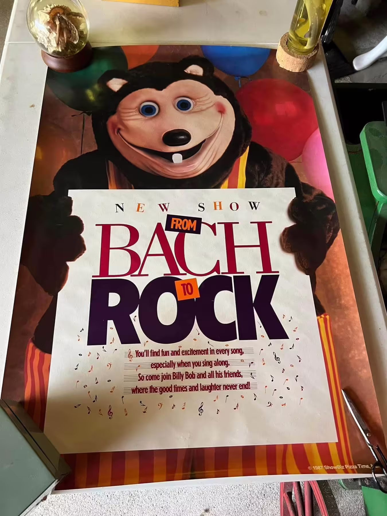 Now Appearing insert for Bach to Rock.