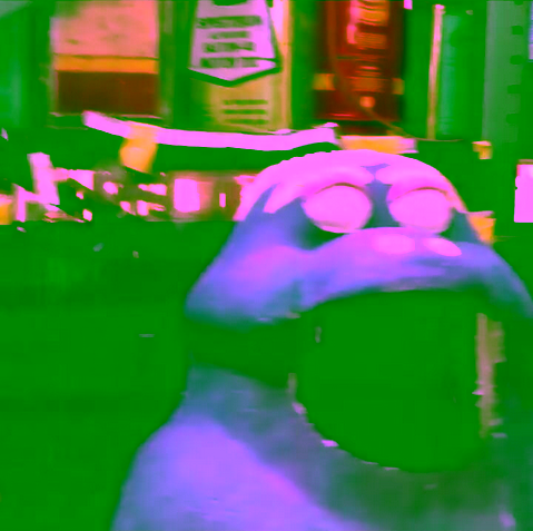 Mr. Munch shell in Japanese Antique shop.