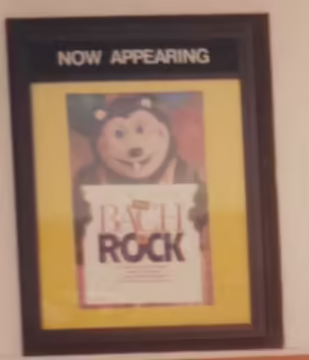 Now Appearing insert for Bach to Rock.