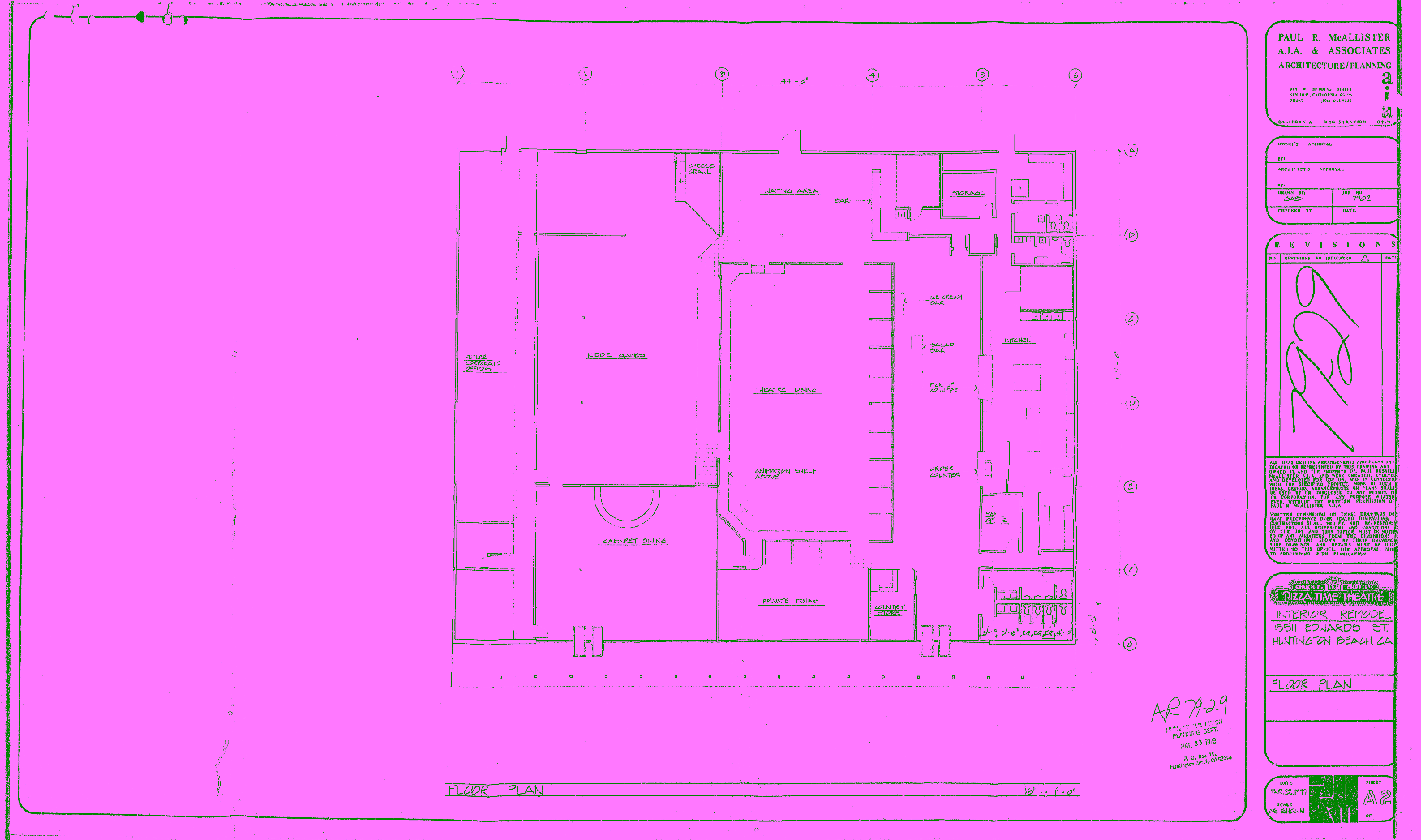 Revised Huntington Beach Floor Plan