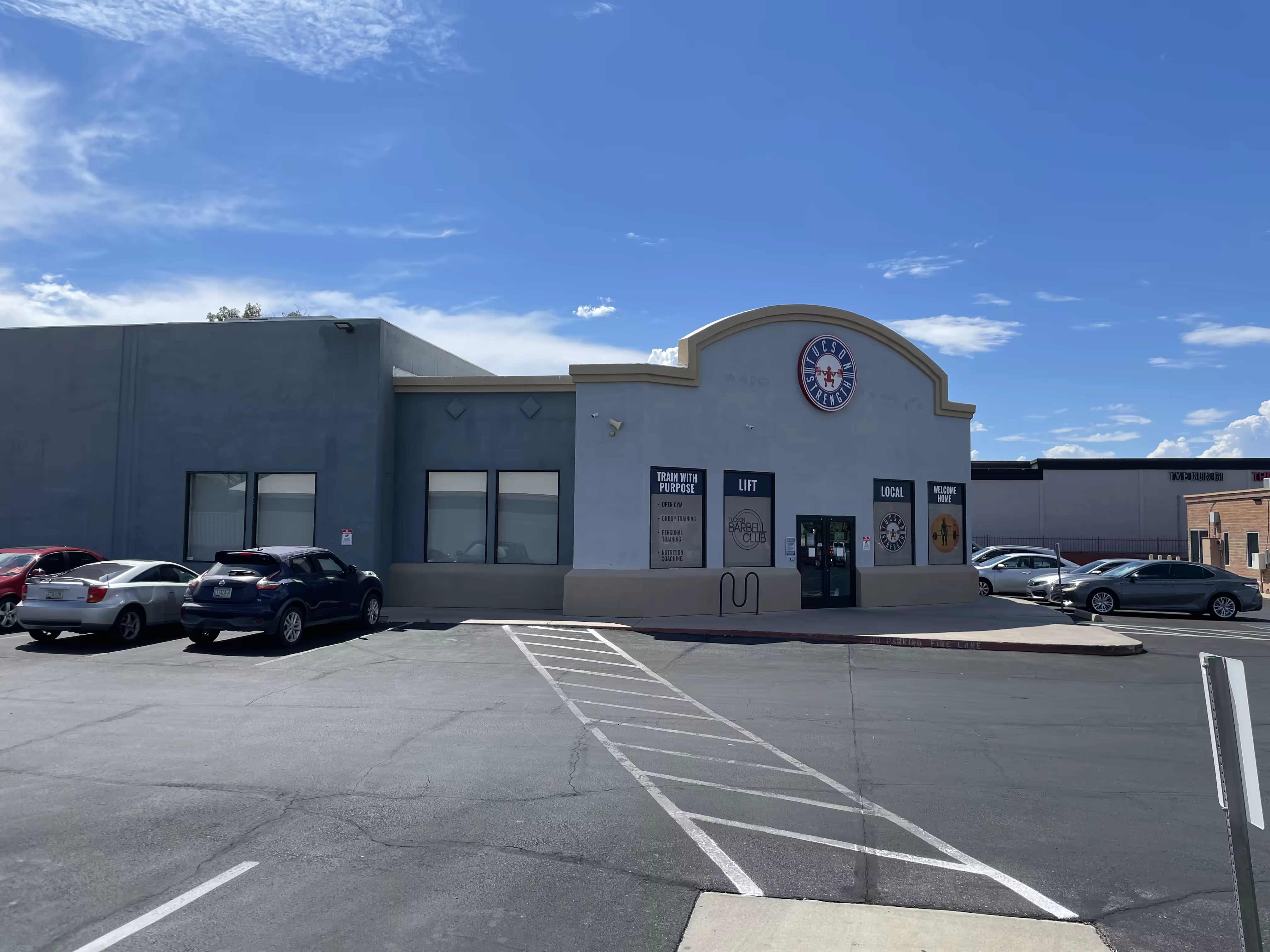 The former location in 2024 as 'Tucson Strength'