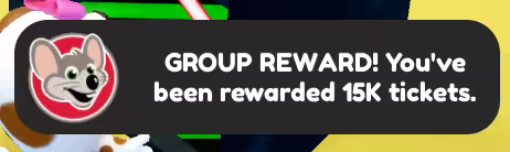 Getting 15K Red Tickets for joining the Smashlings Roblox Group