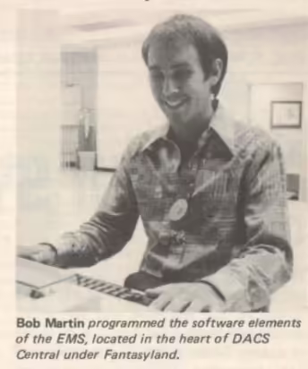 DACS Central at Magic Kingdom, 1977