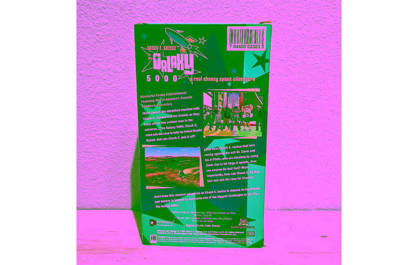 Chuck E. Cheese in the Galaxy 5000 VHS