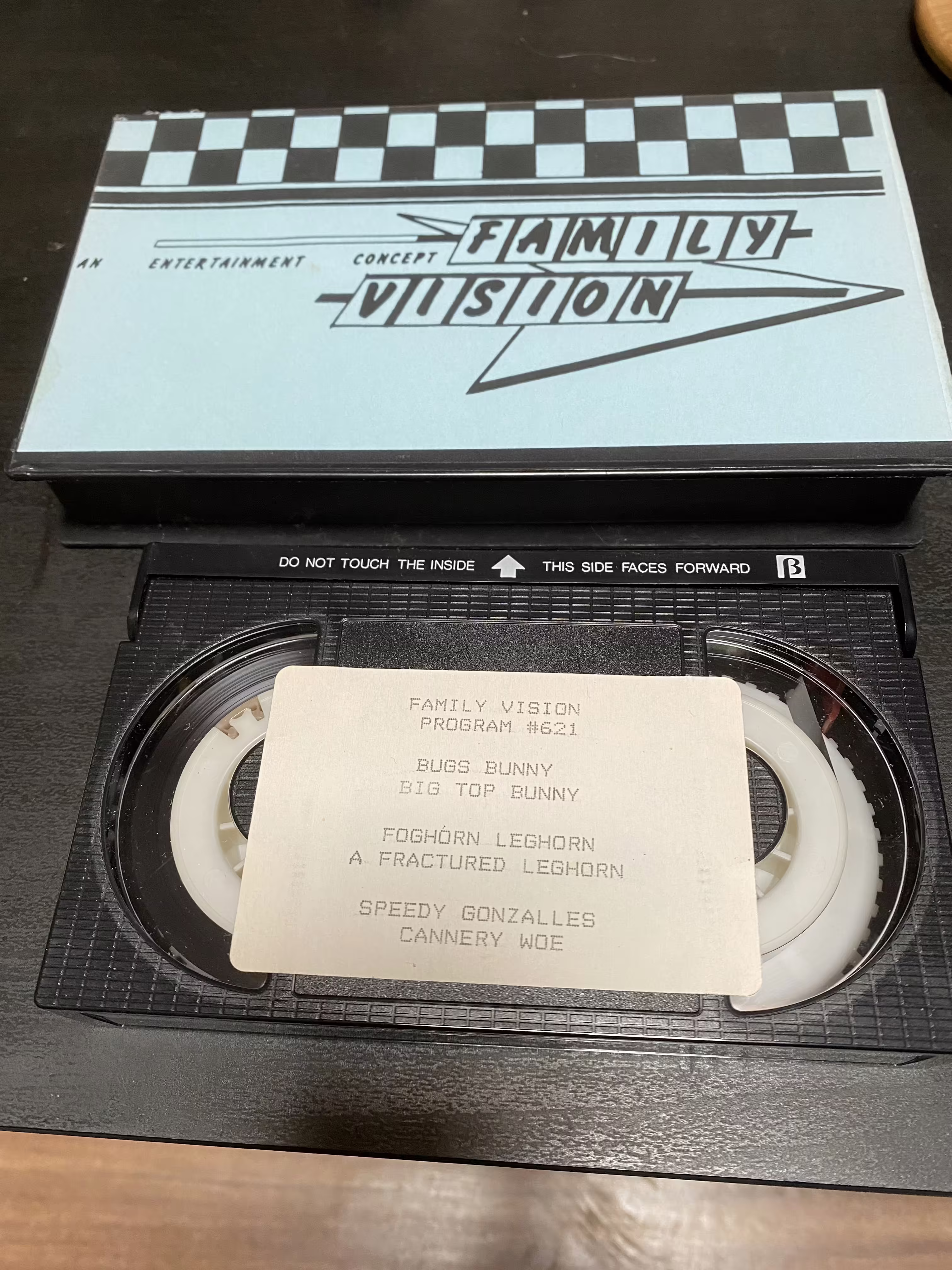 Case Front, Tape Front