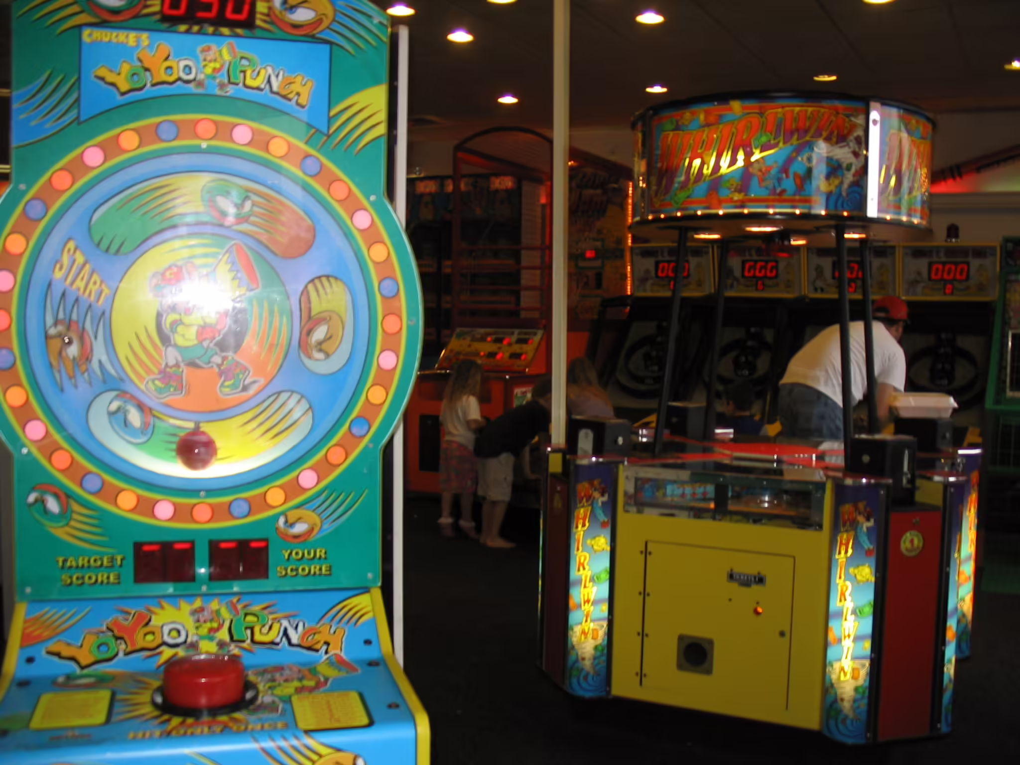 Game Room showing 'Skee-Ball' (Spring 2005).