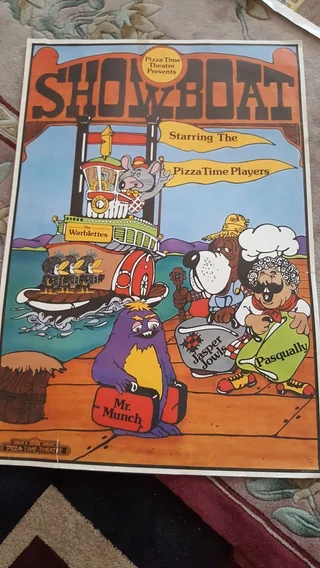 Showboat showtape poster.