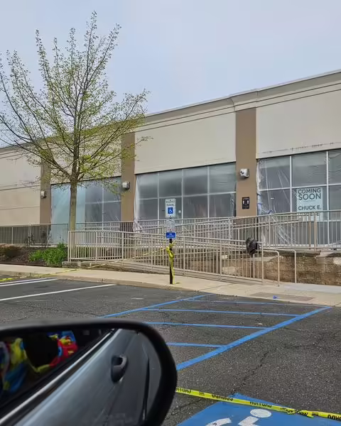 Exterior during construction (April 8, 2023)