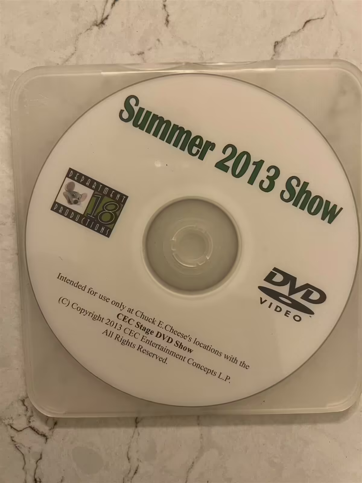 CEC-Stage DVD