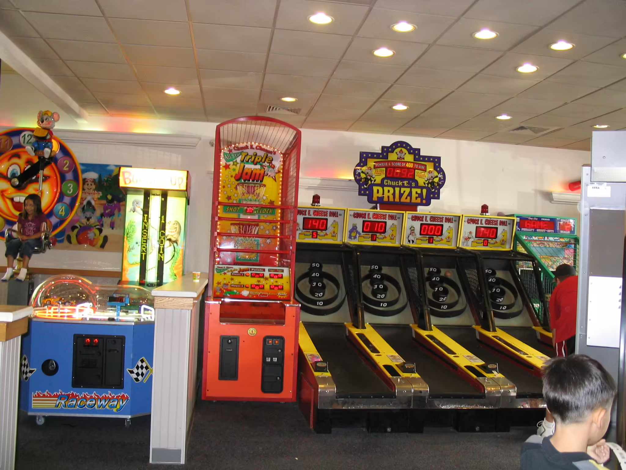 Colerain's Gameroomshowing off 'Triple-Jam' and 'Skee-Ball' (Fall 2005)