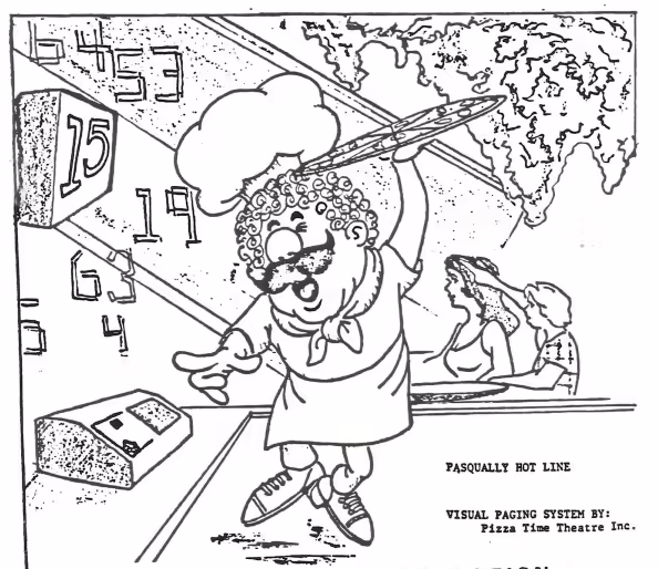 Promotional Art for Pasqually's Hot Line