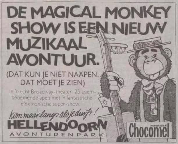 Magical Monkey Show Chocomel Advertisement
