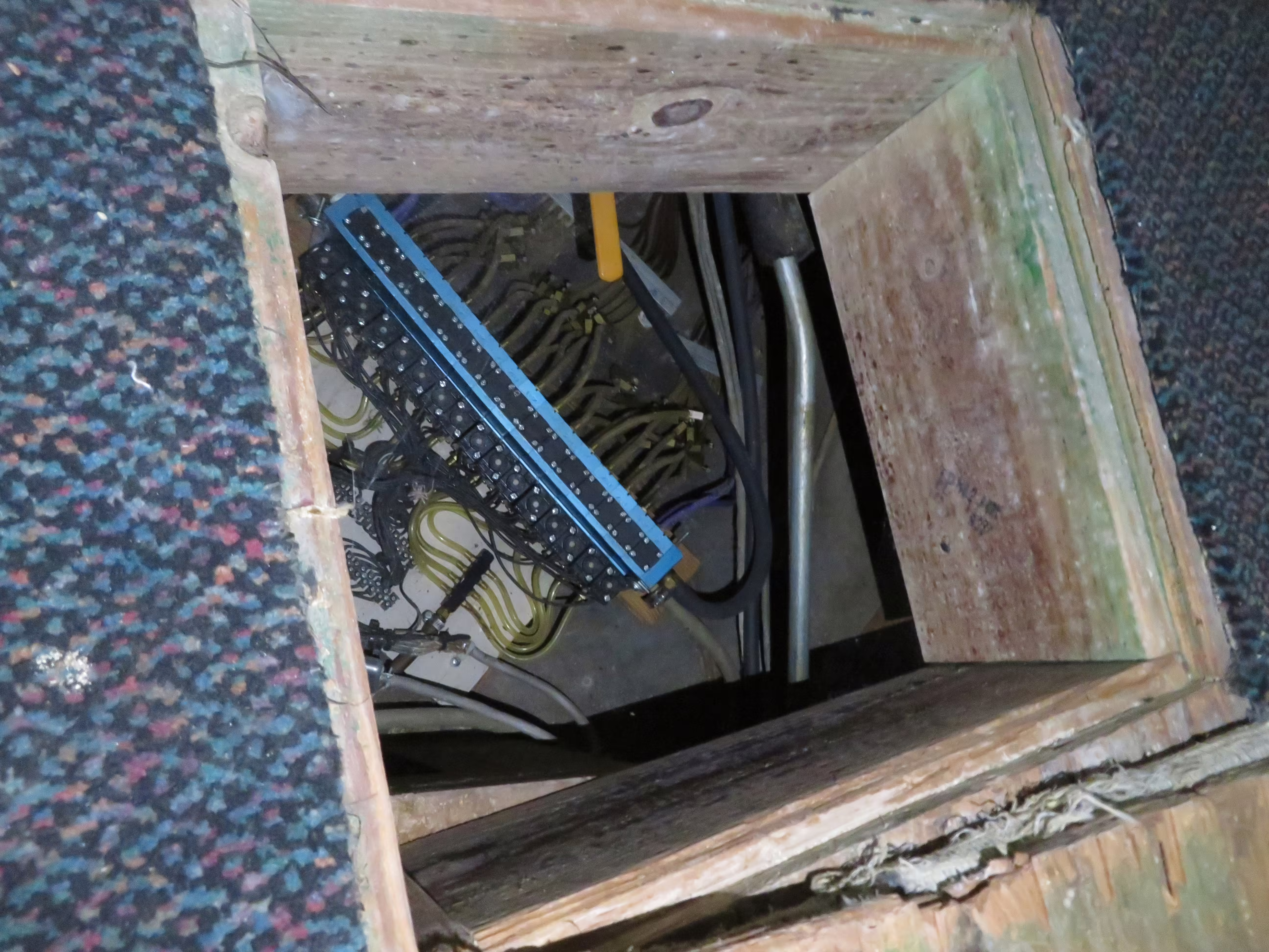 Under Jaspers Trapdoor.