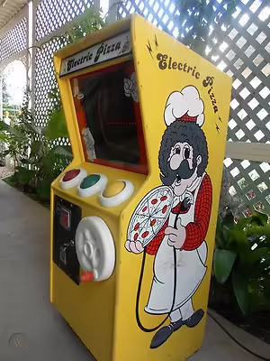 Electric Pizza Arcade Cabinet