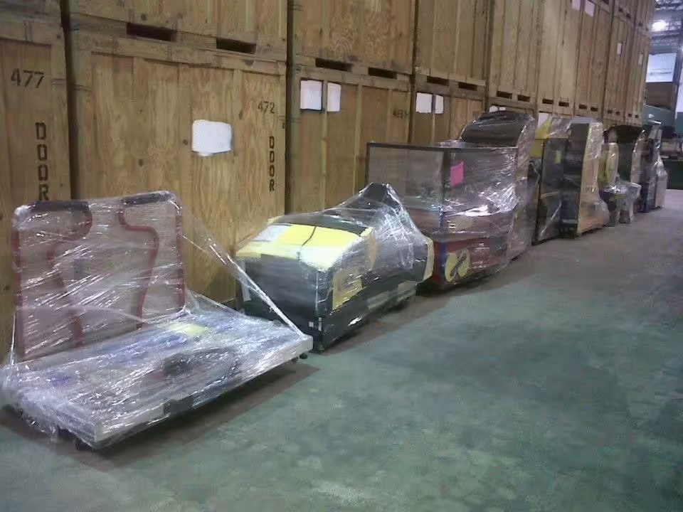 Chuck E. Cheese's Choo Choo among other games stored (Unknown Year)