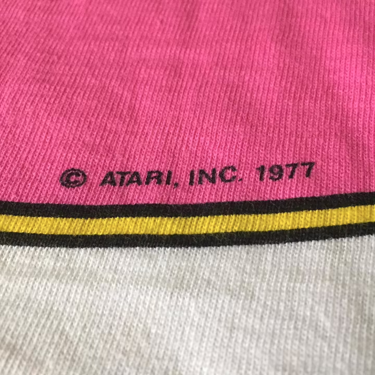 Atari Inc. Copyright on Back Side