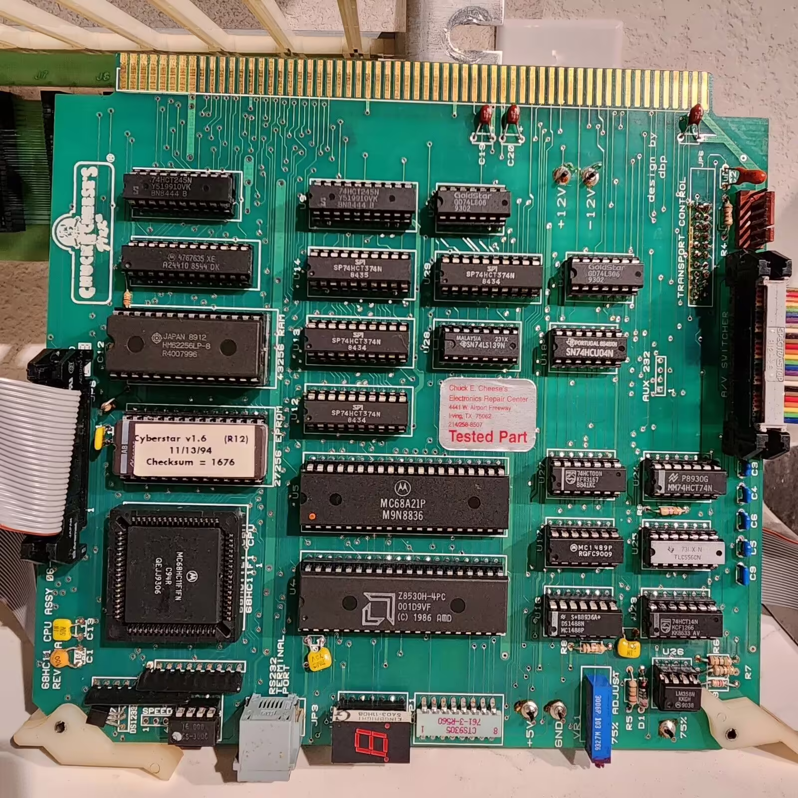 CPU Card Front (Rev A)