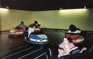 Bumper Cars at Track Stars