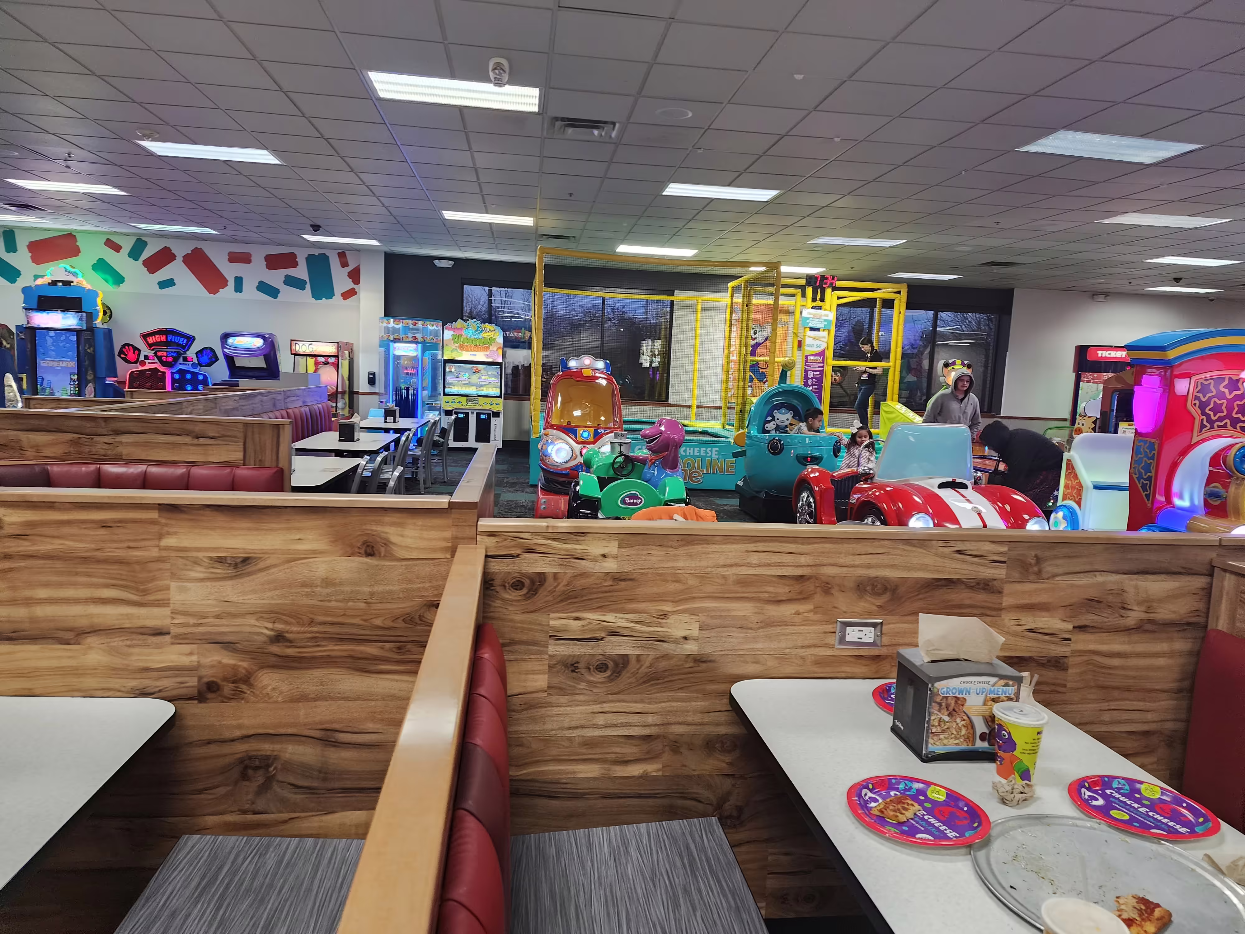 The Trampoline Zone of this location.