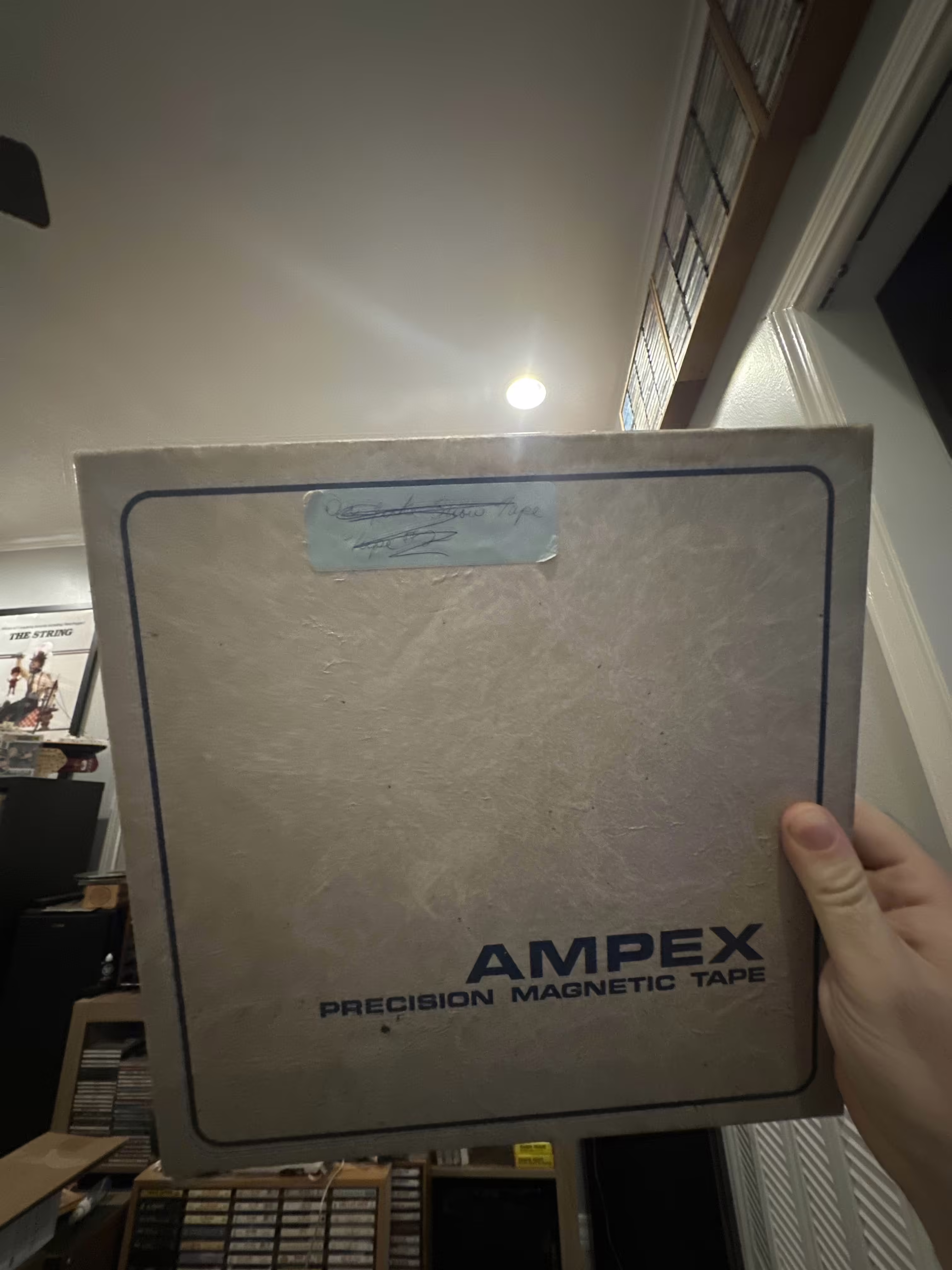 Front tape box label for Dr. Juke Show Tape #2.