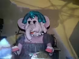 The prototype BB Bubbles at the Pizza Time Theatre headquarters (credit: Kathy Hopp)