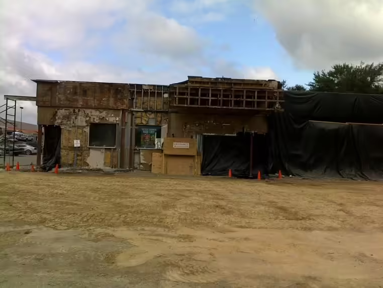 Colerain's Exterior during the expansion (August 22, 2009)