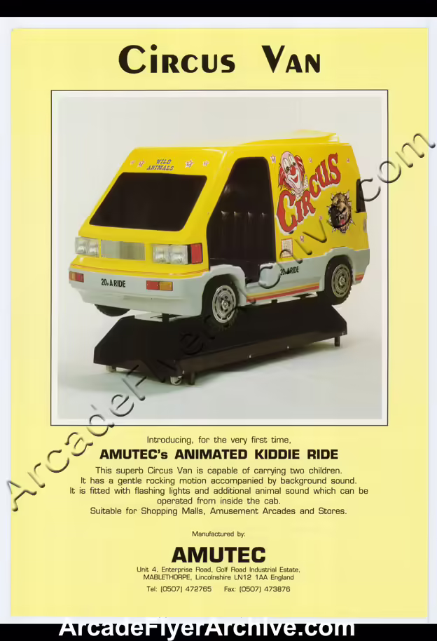 Standard Van Flyer by Amutec