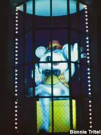 The statue as it originally appeared