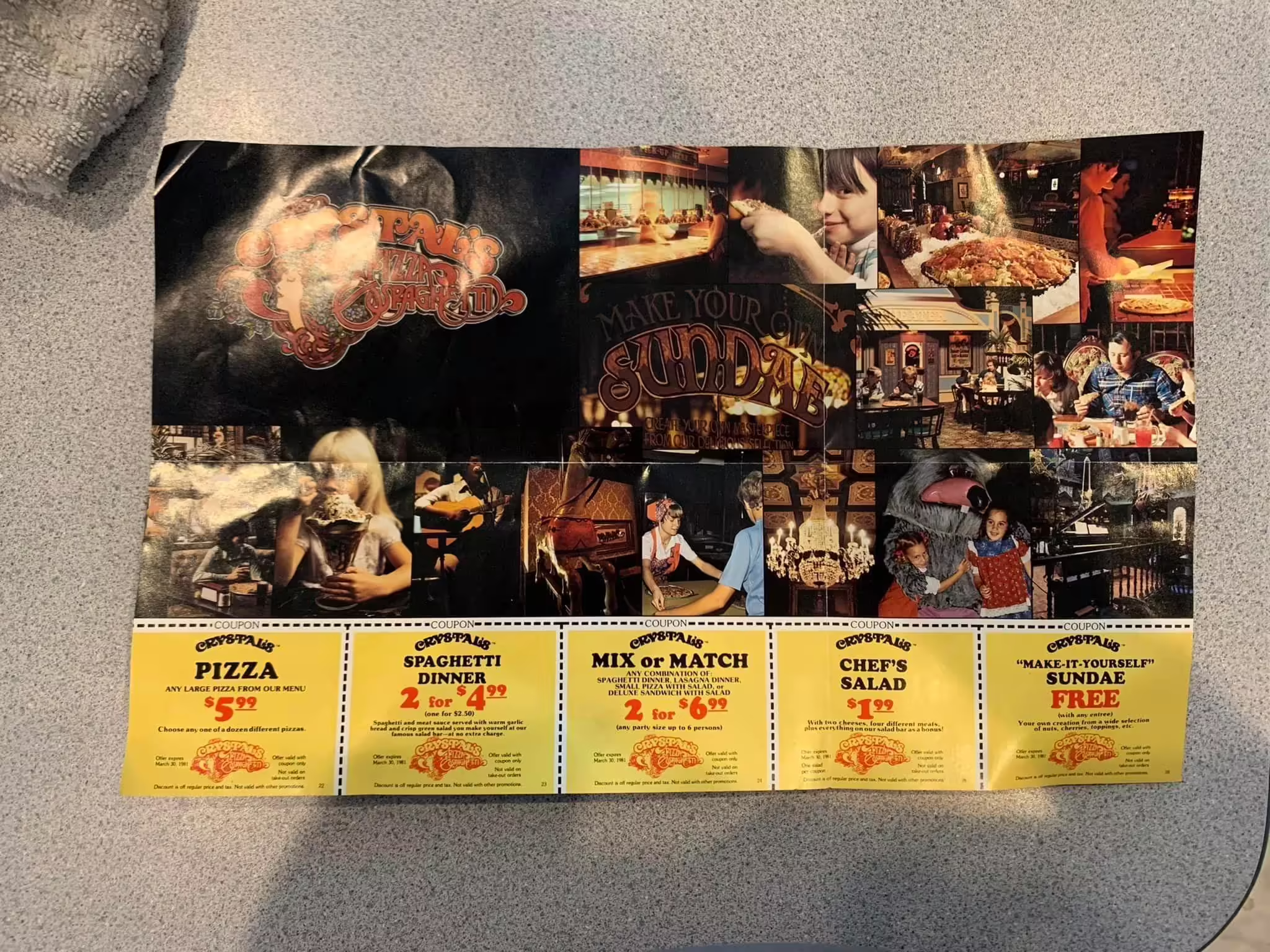 Crystal's Pizza & Spaghetti Rat Costume, 'Wile E. Coyote' (1981)