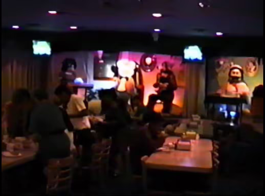 The full Concept Unification Prototype stage in action at Dallas (Montfort), Texas in May 1990.