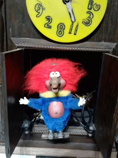 Click with the doors open.