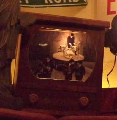 ''The Beatles'' screen.