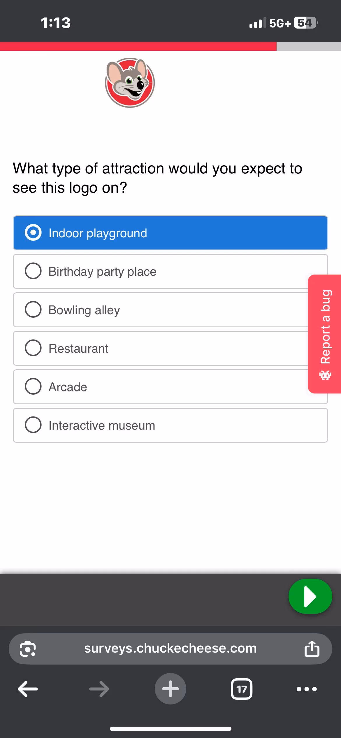 CEC Adventure World Survey 1