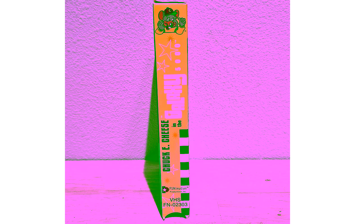 Chuck E. Cheese in the Galaxy 5000 VHS