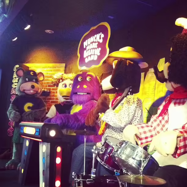 The whole band in 2013