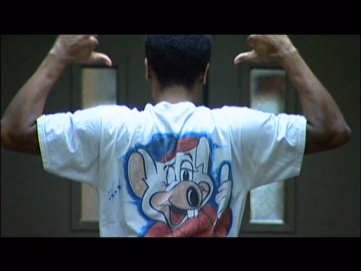 Screenshot of "Cupid Shuffle" live show