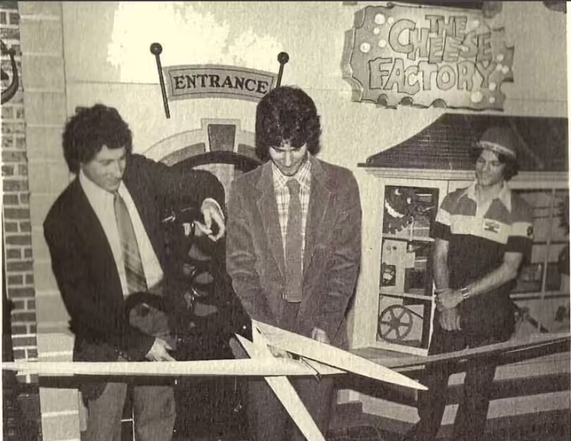 Photo of the Ribbon cutting ceremony at the Kooser Road location.