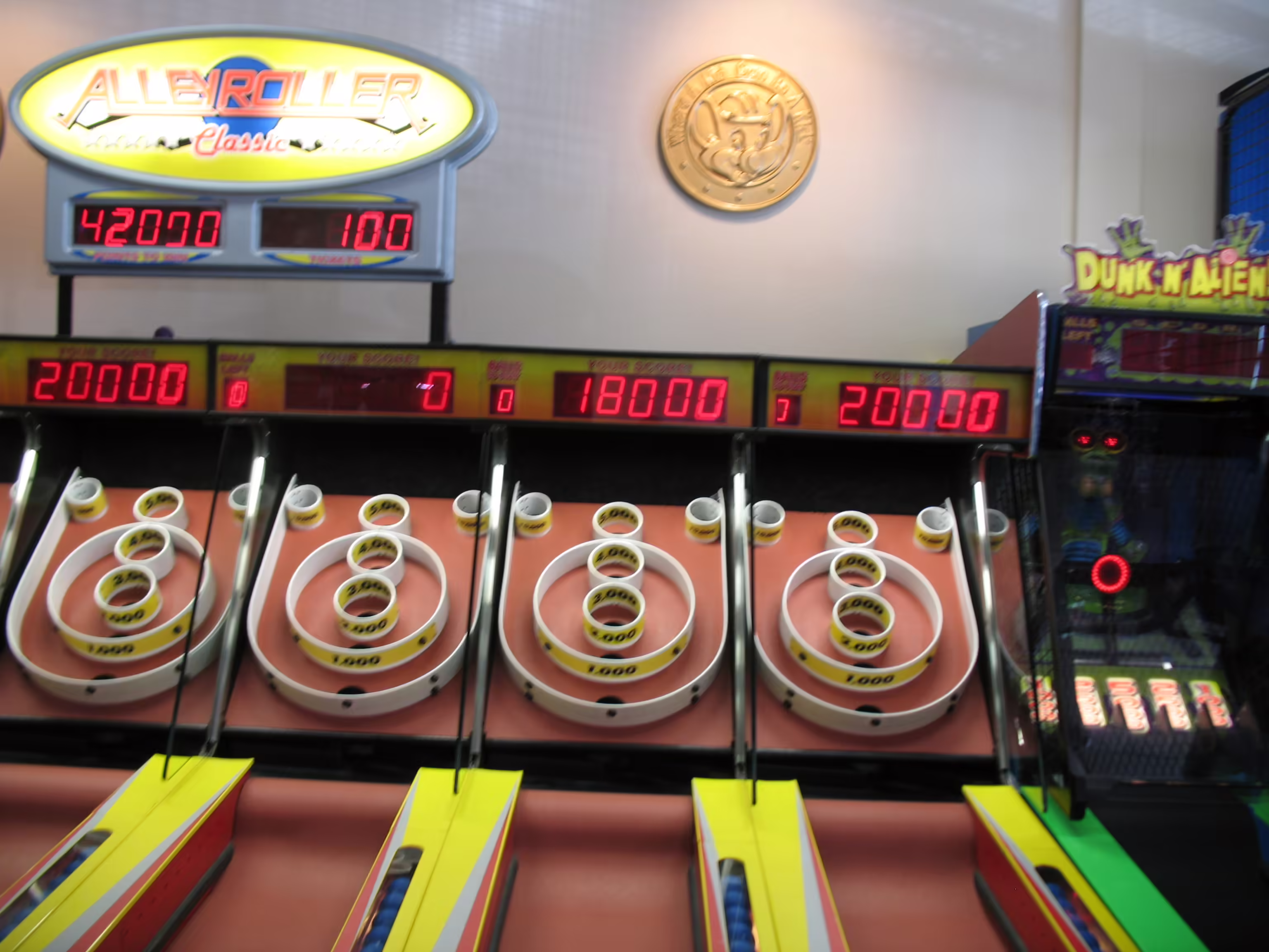 Skee Ball & Dunk-A-Alien (Spring 2010)