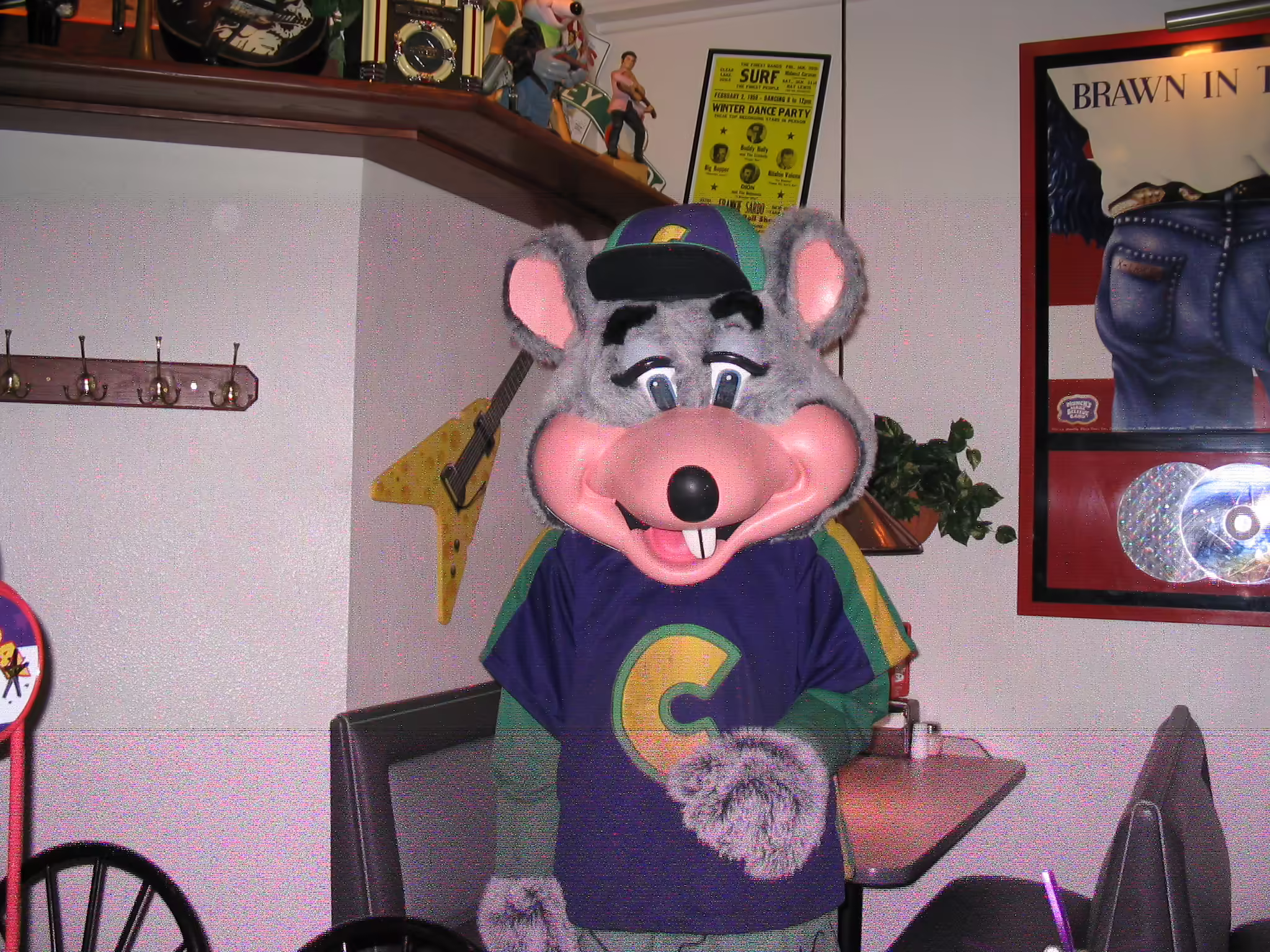 Colerain's Avenger costume in the showroom (Fall 2005)