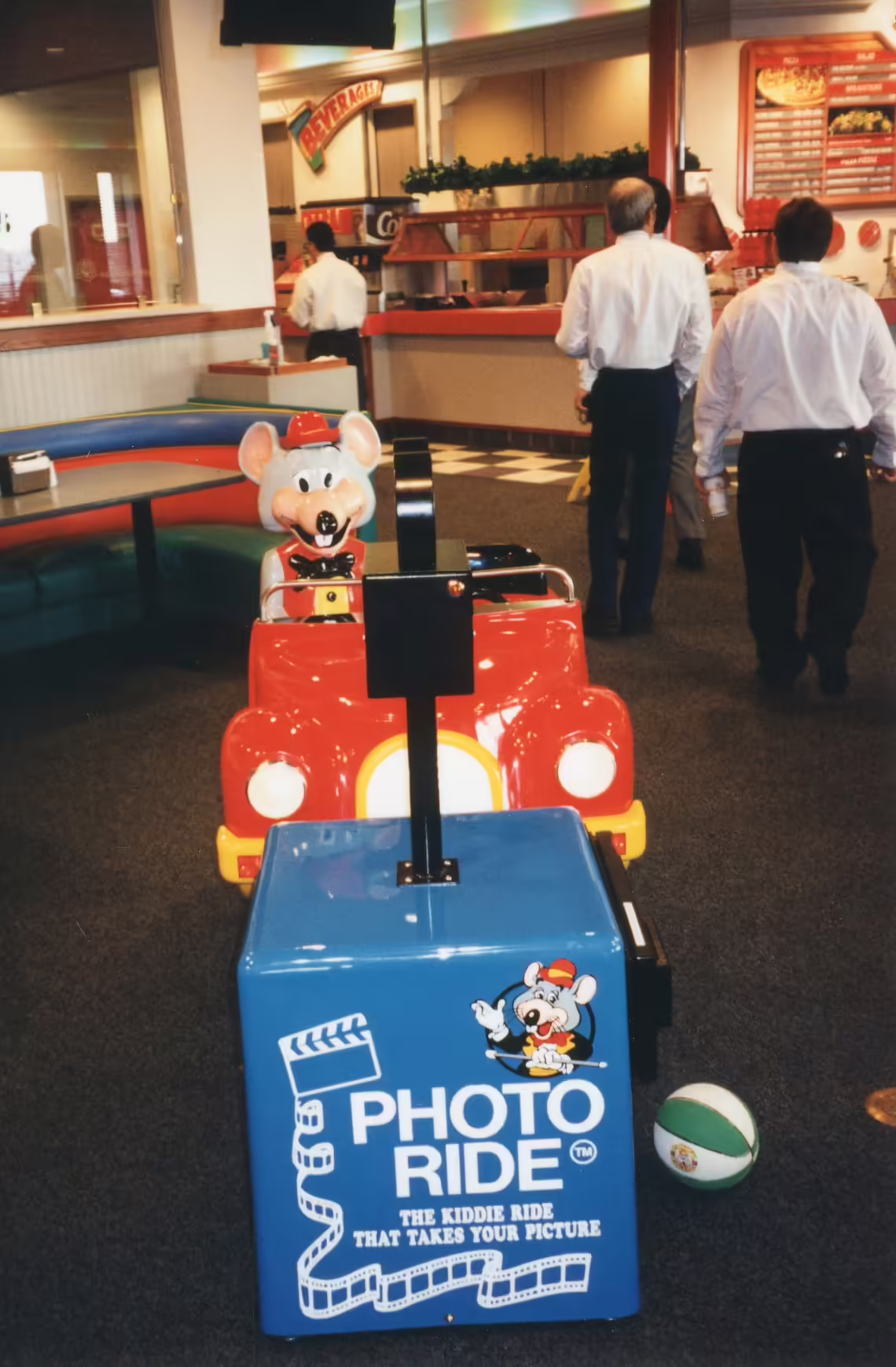 Updated gameroom booths and carpeting.