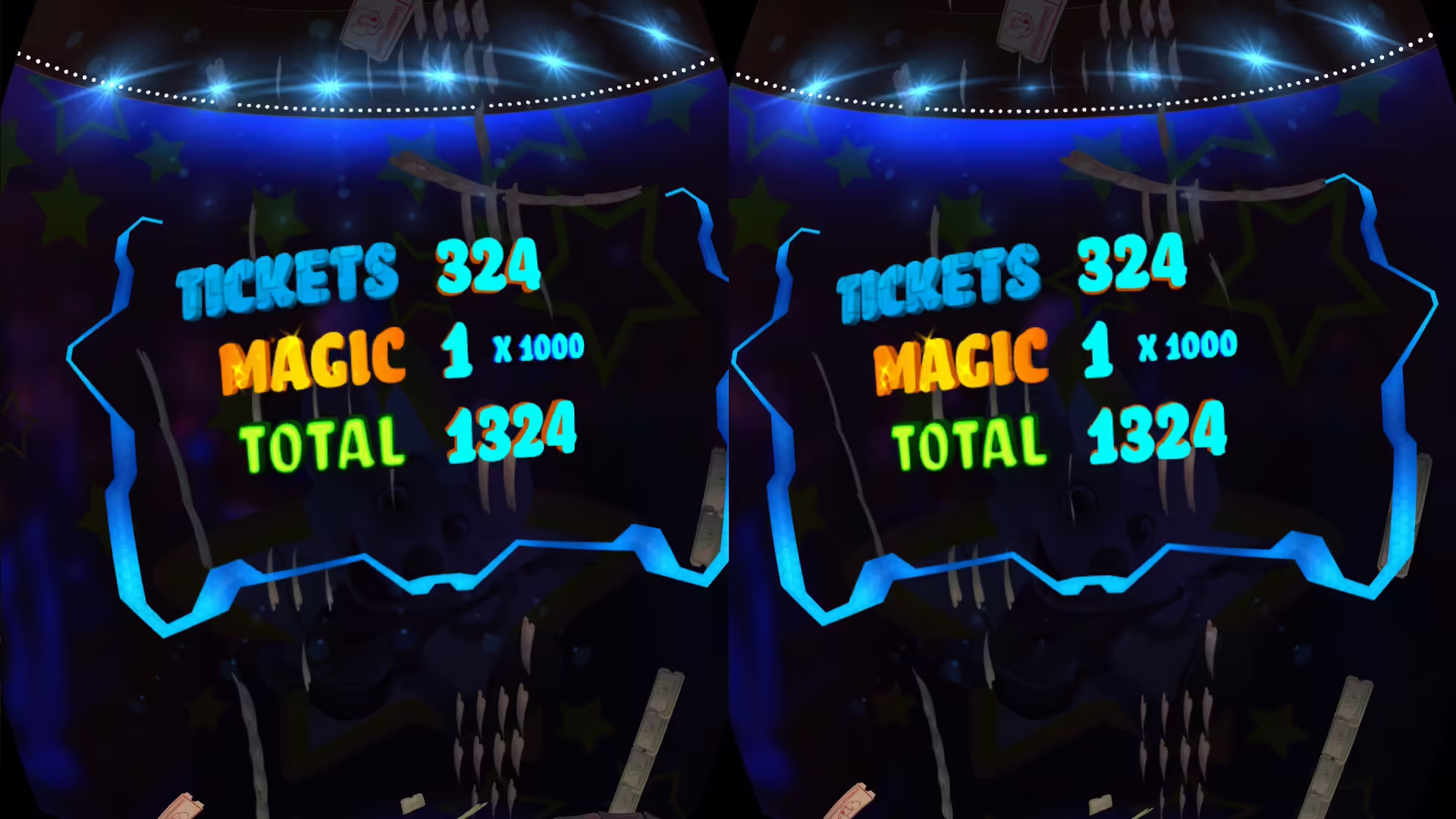 Virtual Reality Ticket Blaster gameplay