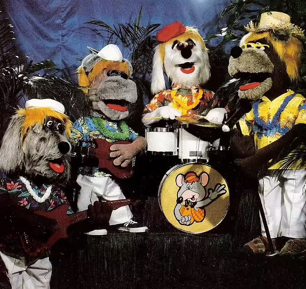 The Beach Bowzers in the 1982 promotional document