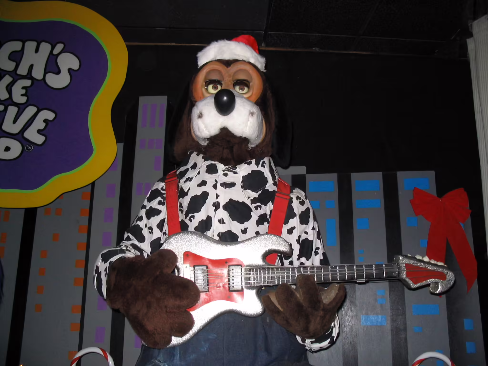 Jasper in Christmas attire (December 2005)