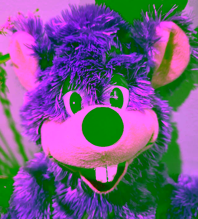 Purple Floppy Chuck E.