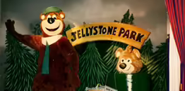 Up-Close look of Yogi Bear and Boo Boo