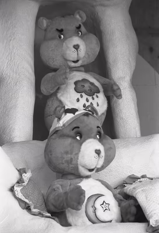 Bedtime Bear and Grumpy Bear at Dorney Park (1988)