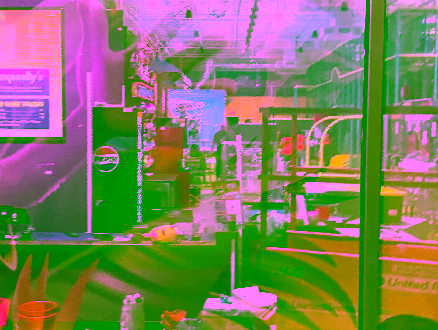 Adventure World interior during construction